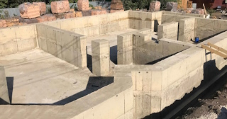 Фундамент с цокольным этажом под ключ заказать в Аксае - фундамент цокольный этаж под ключ цена от 7287 руб за м2